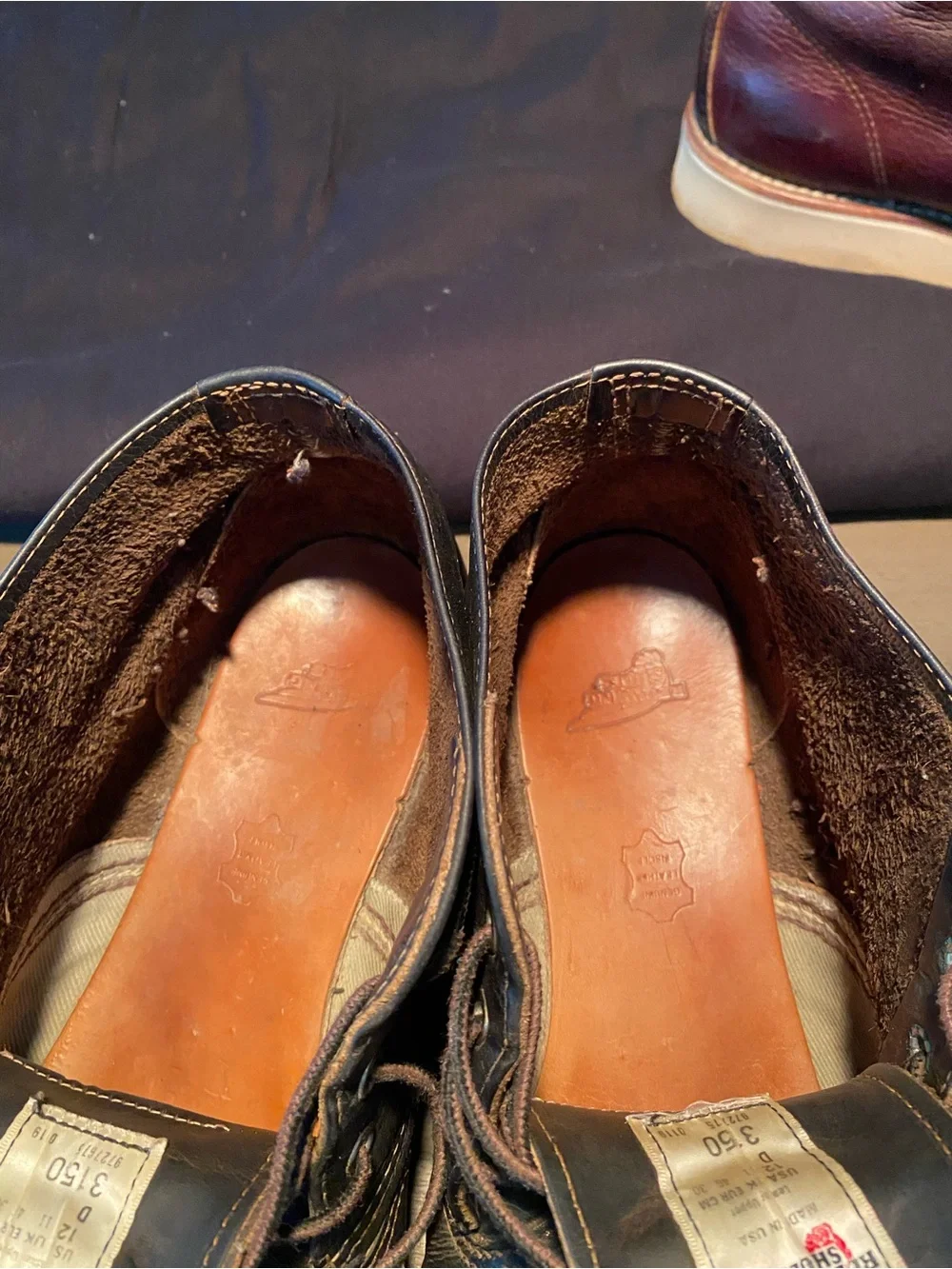 Red Wing Shoes Black Leather Chukka Boots